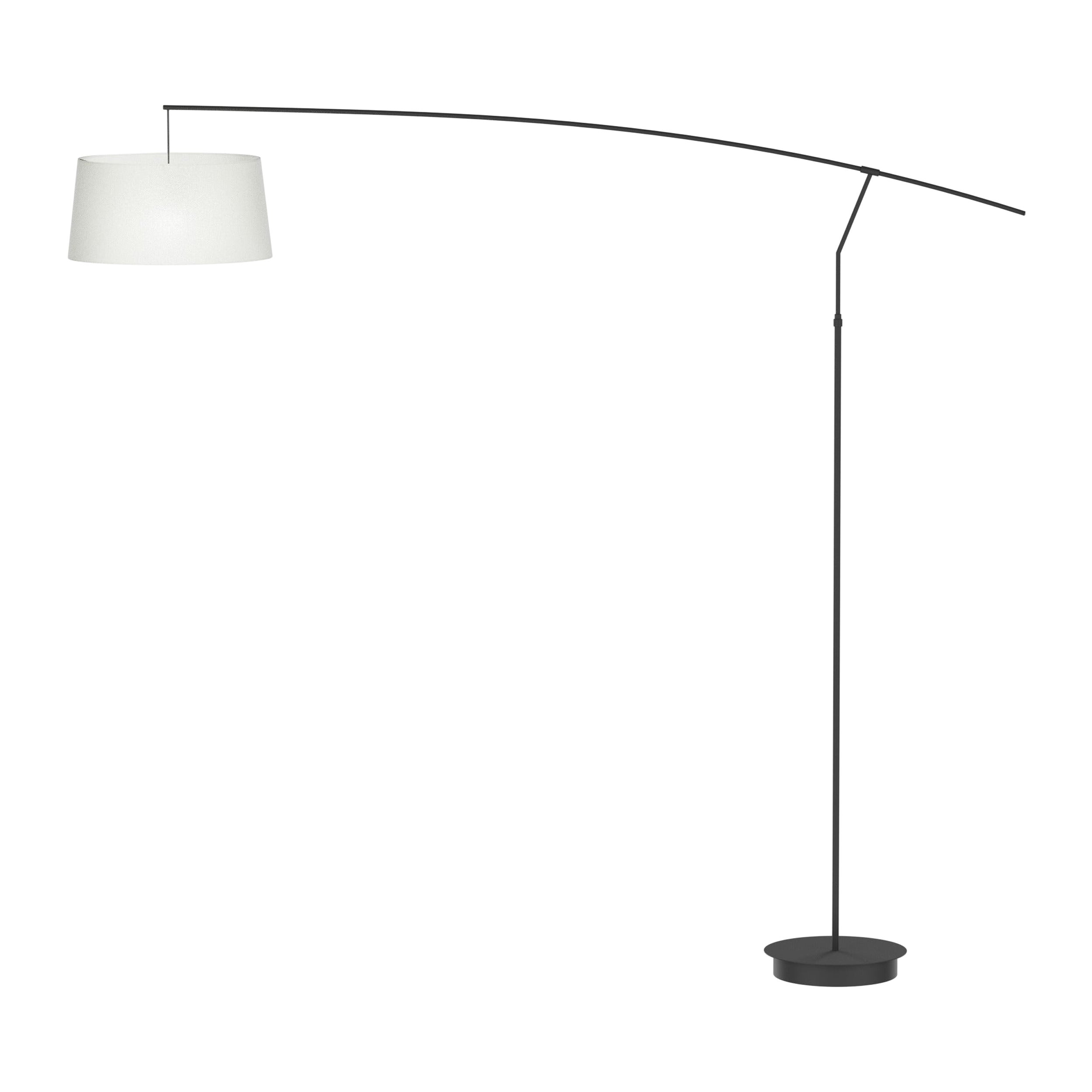 Matte Black Raisa Floor by Robin Lamps