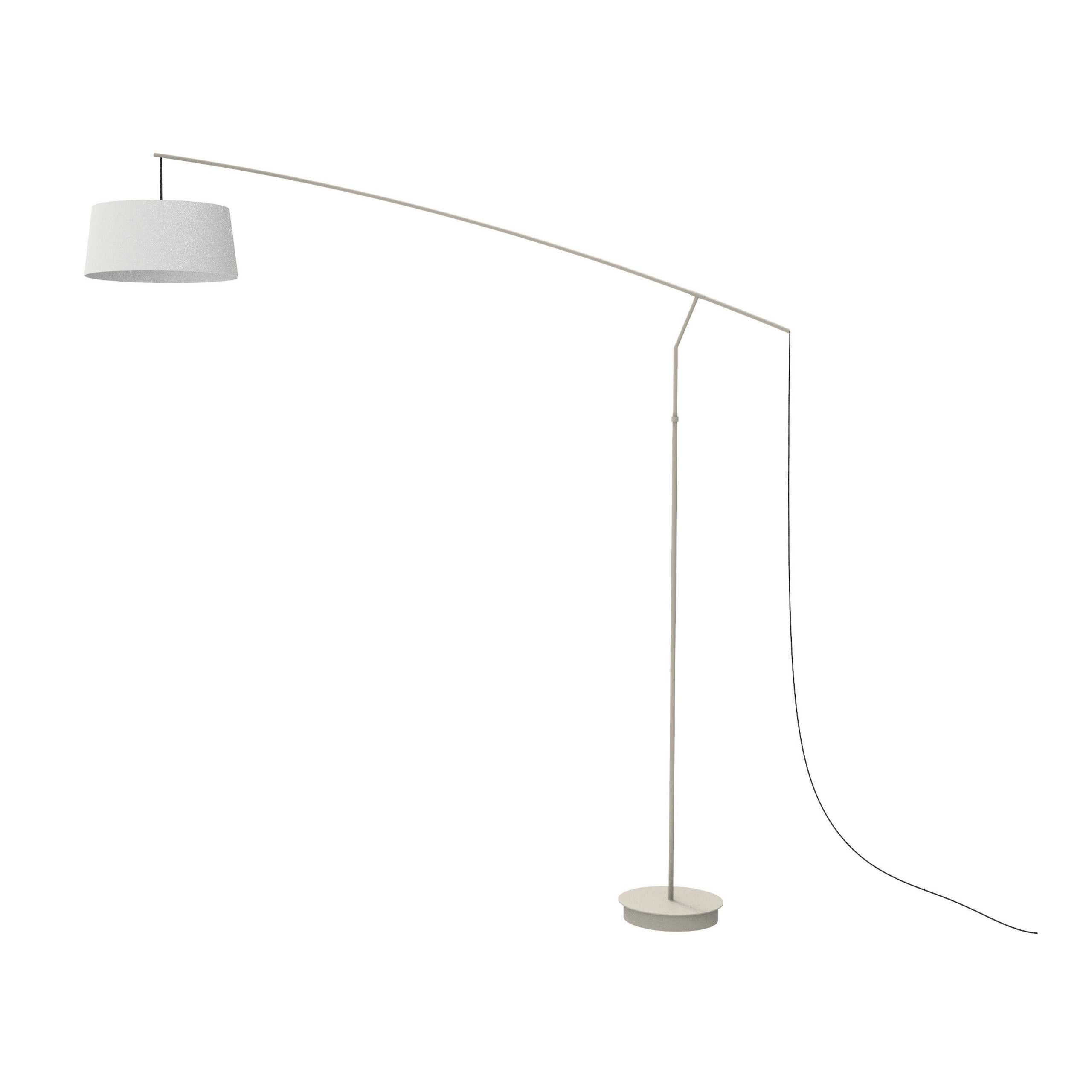 Matte White Raisa Floor by Robin Lamps