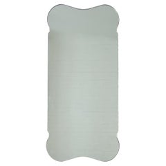 Miroir artisanal de forme libre avec cadre en laiton - Vintage Five