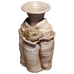 Studio Made Ceramic Vase by Zsolt Vudy