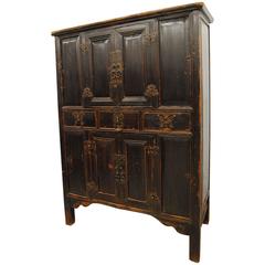 Antique Chinese 19th Century Armoire from Zhejiang