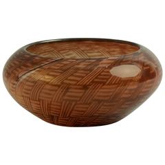 Antique Graal Bowl by Edward Hald and Knut Bergqvist for Orrefors