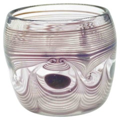Vase en verre d'art, Italie, 1987