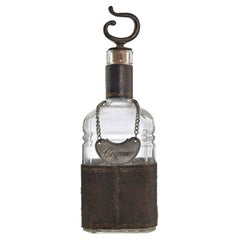 Vintage-Glasflasche, Italien, 1970er-Jahre