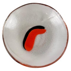 Centro de mesa de cristal de Murano Gian Maria Potenza para La Murrina, Firmado, años 70