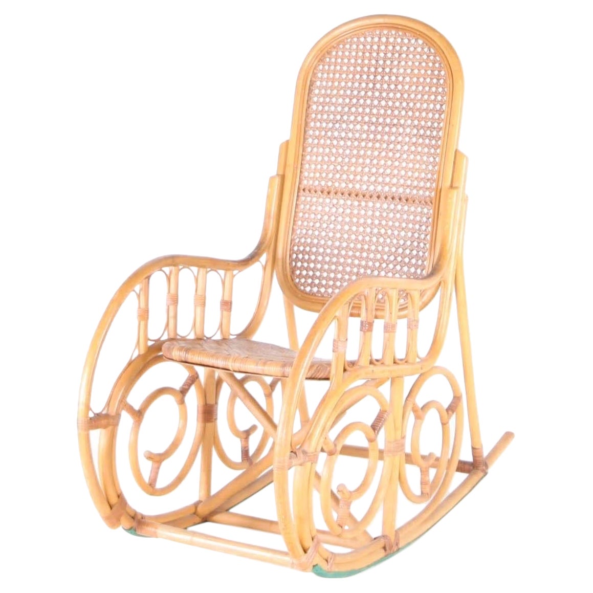 Rattan rocking chair