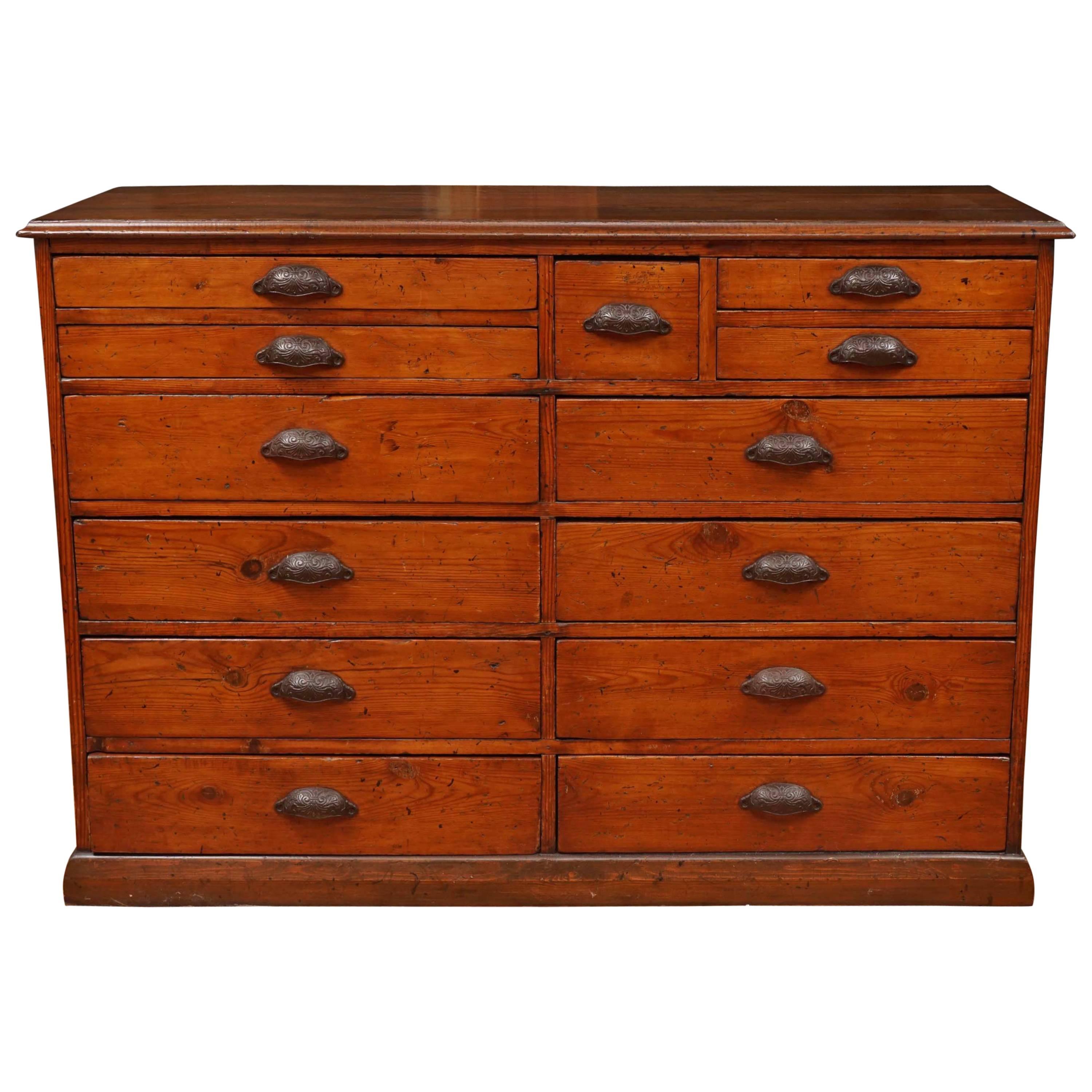 13Drawer Printers Base at 1stDibs