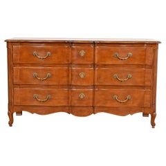 Bodart Französische Dreifachkommode aus Obstholz im Louis-XV-Stil, Französische Provence, ca. 1960er Jahre
