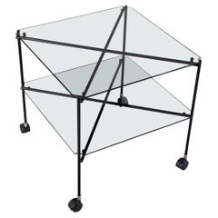 Mesa de centro "Biplano" de Bruno Munari para Robots, Milán, 1972