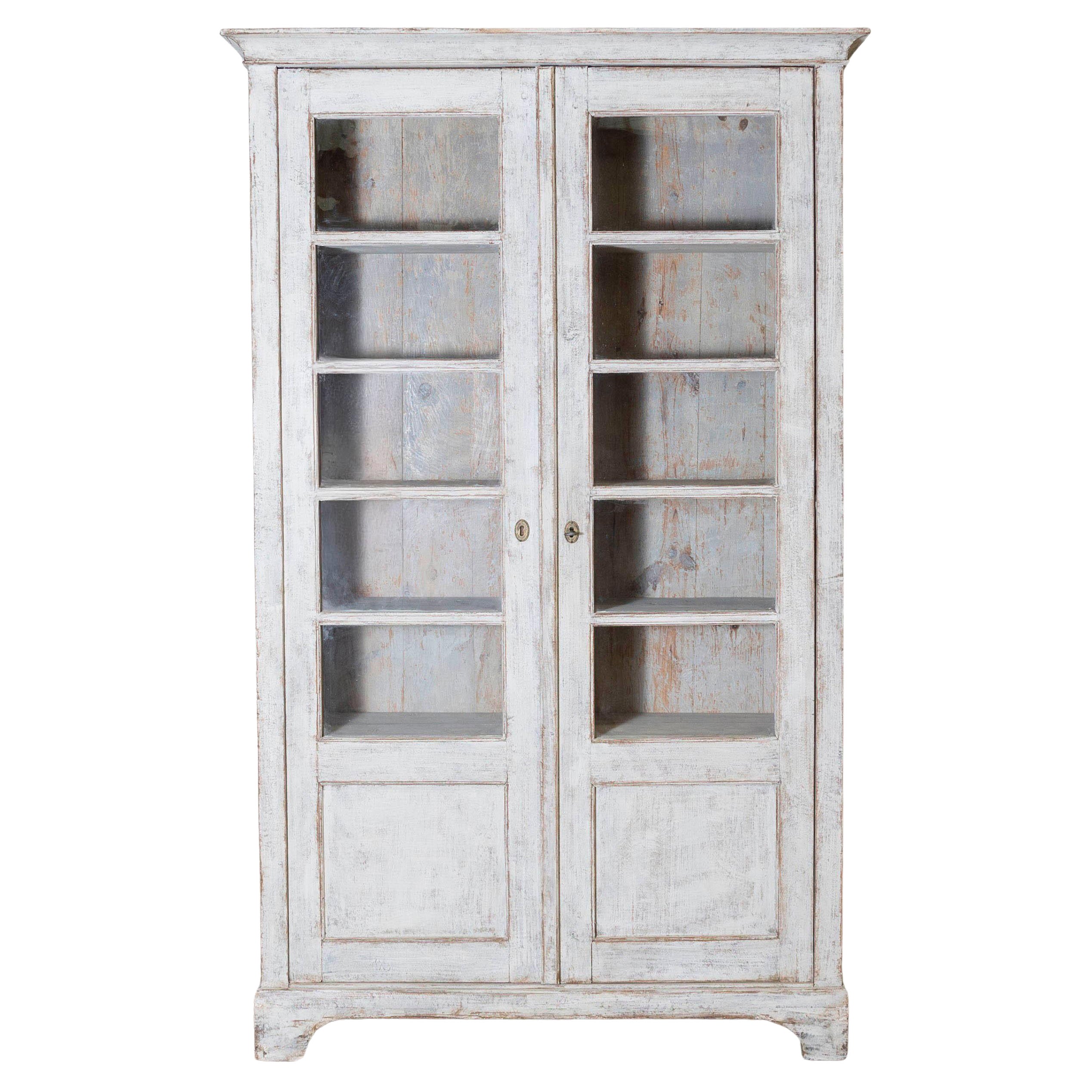 19th Century Swedish Vitrine