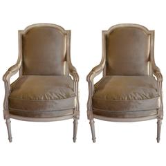 Pair of Gustavian Style Armchairs
