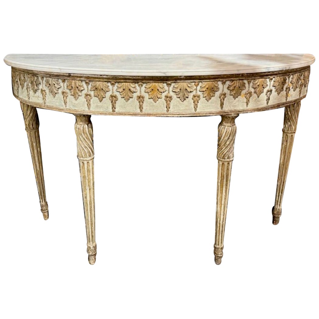 Consola italiana Demi-Lune