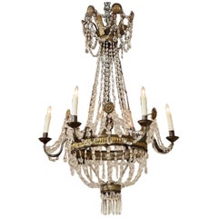Italian Empire Basket Chandelier