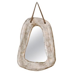 Glazed Ceramic Mirror by Juliette Derel