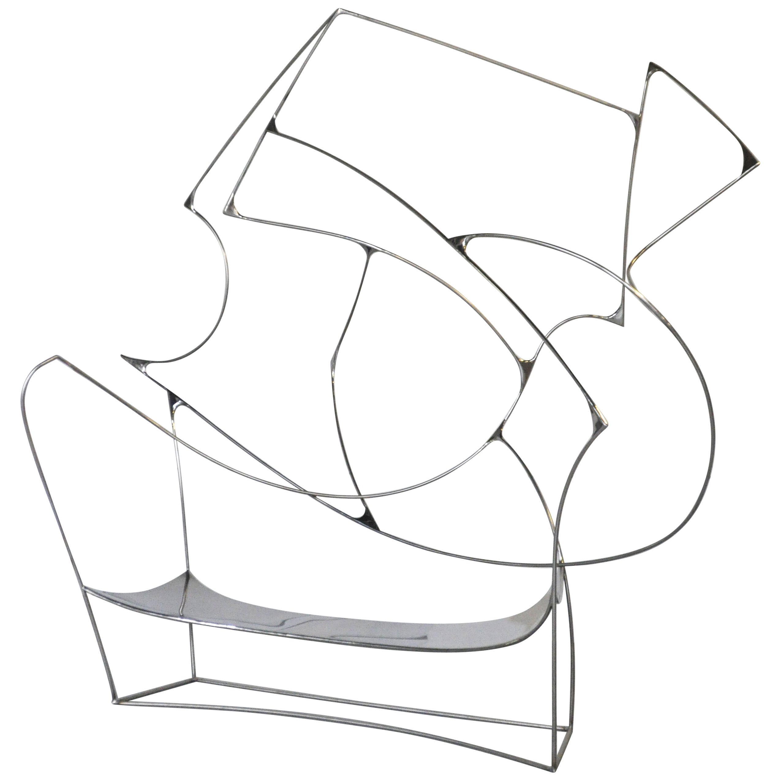Vertigo IV Sculptural Bench by Pol Quadens