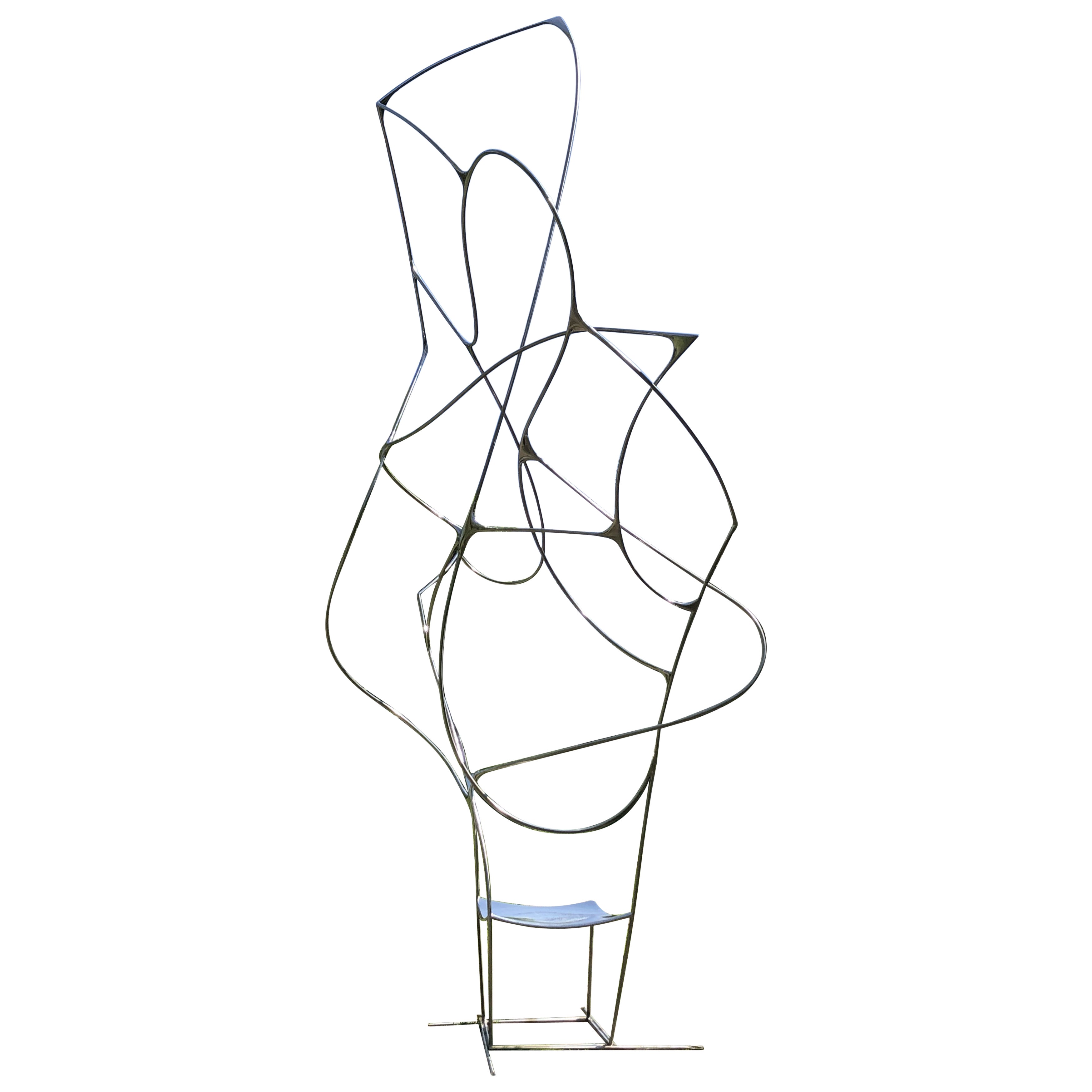 Vertigo III Sculptural Chair by Pol Quadens