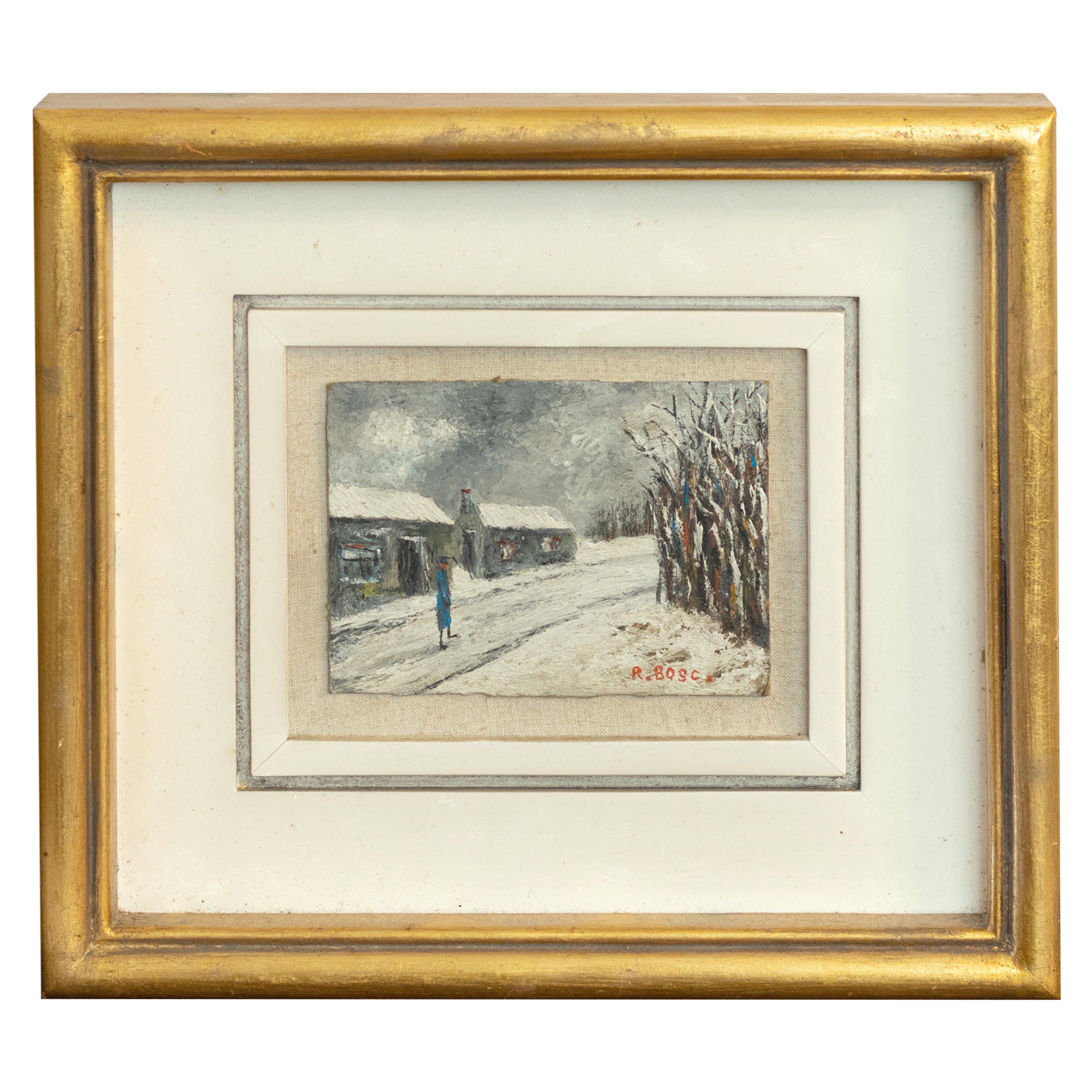 Pittura francese post-impressionista, Parigi Solitudine invernale, XX secolo