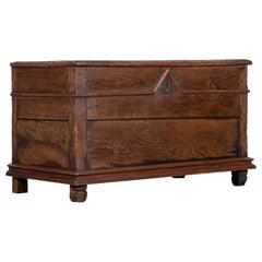 Large French 19thC Fruitwood Coffer