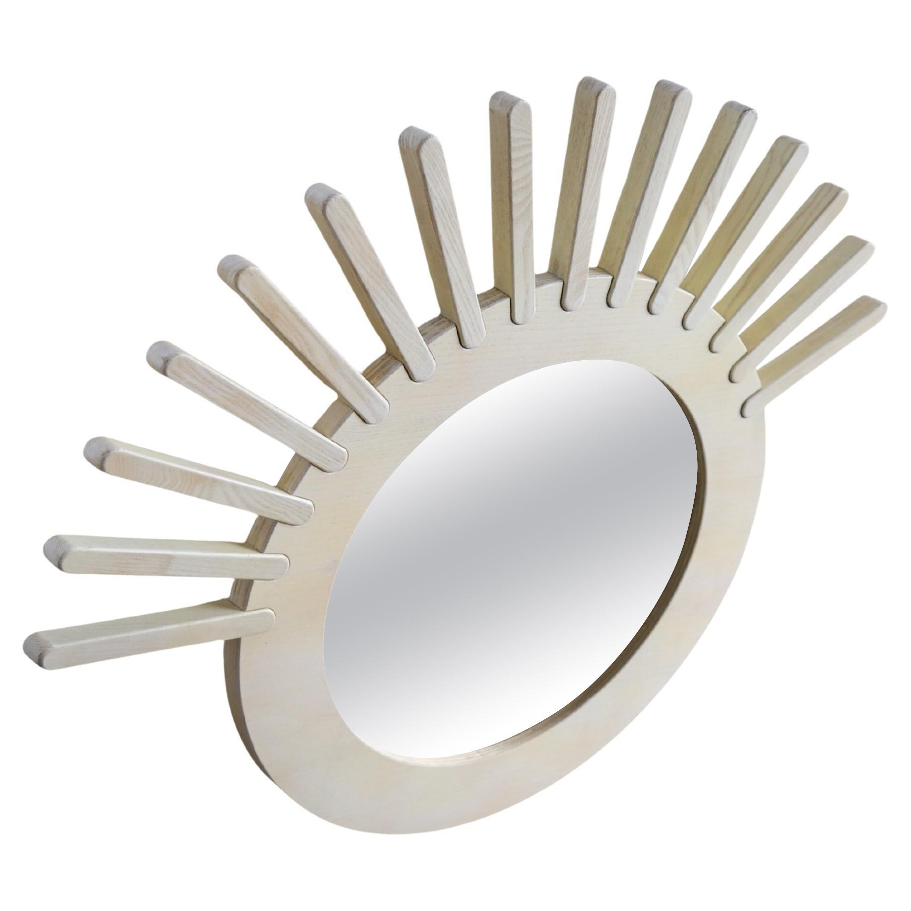 Occhio Wall Mirror by Albert Leclerc for Planula 1960s