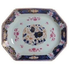 Antique Qianlong/Jiaqing Islamic Chinese Porcelain Serving Dish, ca 1780-1800