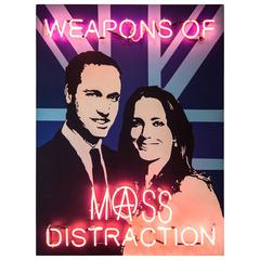 Weapons of Mass Distraction, 2015 by Illuminati Neon