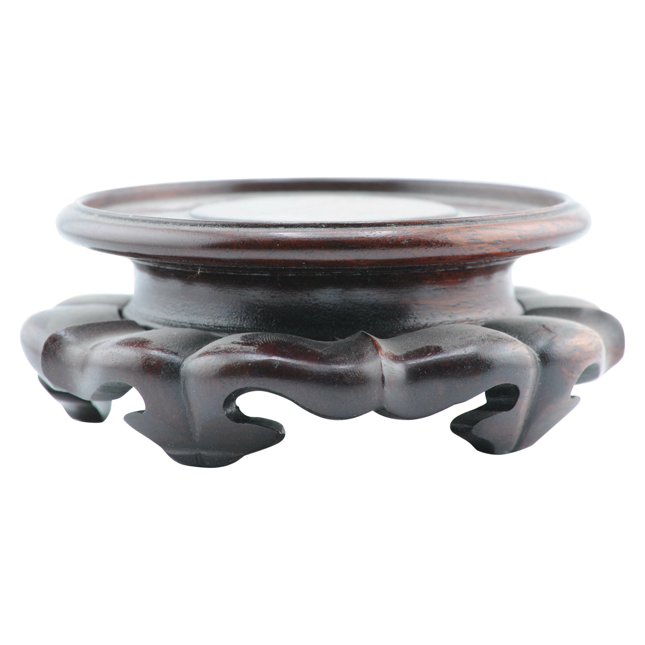 Soporte de madera para porcelana china o japonesa Antiguo, S. XIX/XX