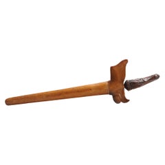 Weapon Keris Ukurian Ceremonial Sword Dagger, South East Asia Indonesia, 20th C.
