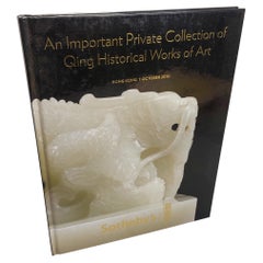 Livre Sotheby's Une importante collection privée d'œuvres d'art historiques des Qing
