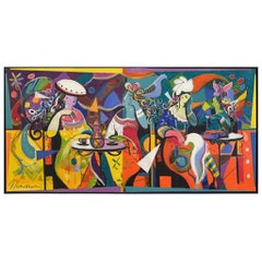 Originale di Isaac Maimon "Un americano a Parigi".