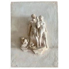 Adam and Eve with Snake and a Cupid