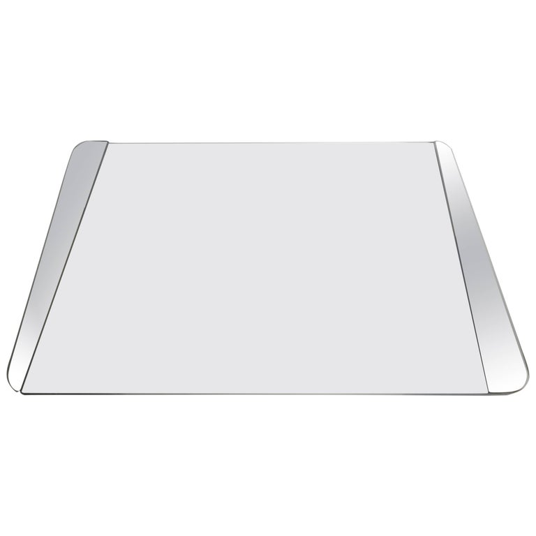 Placemats Table Setting for 12 Artist Signed Lucite and Mirror 1970s at