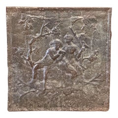 French Napoleon III Fireback / Backsplash, 19th Century