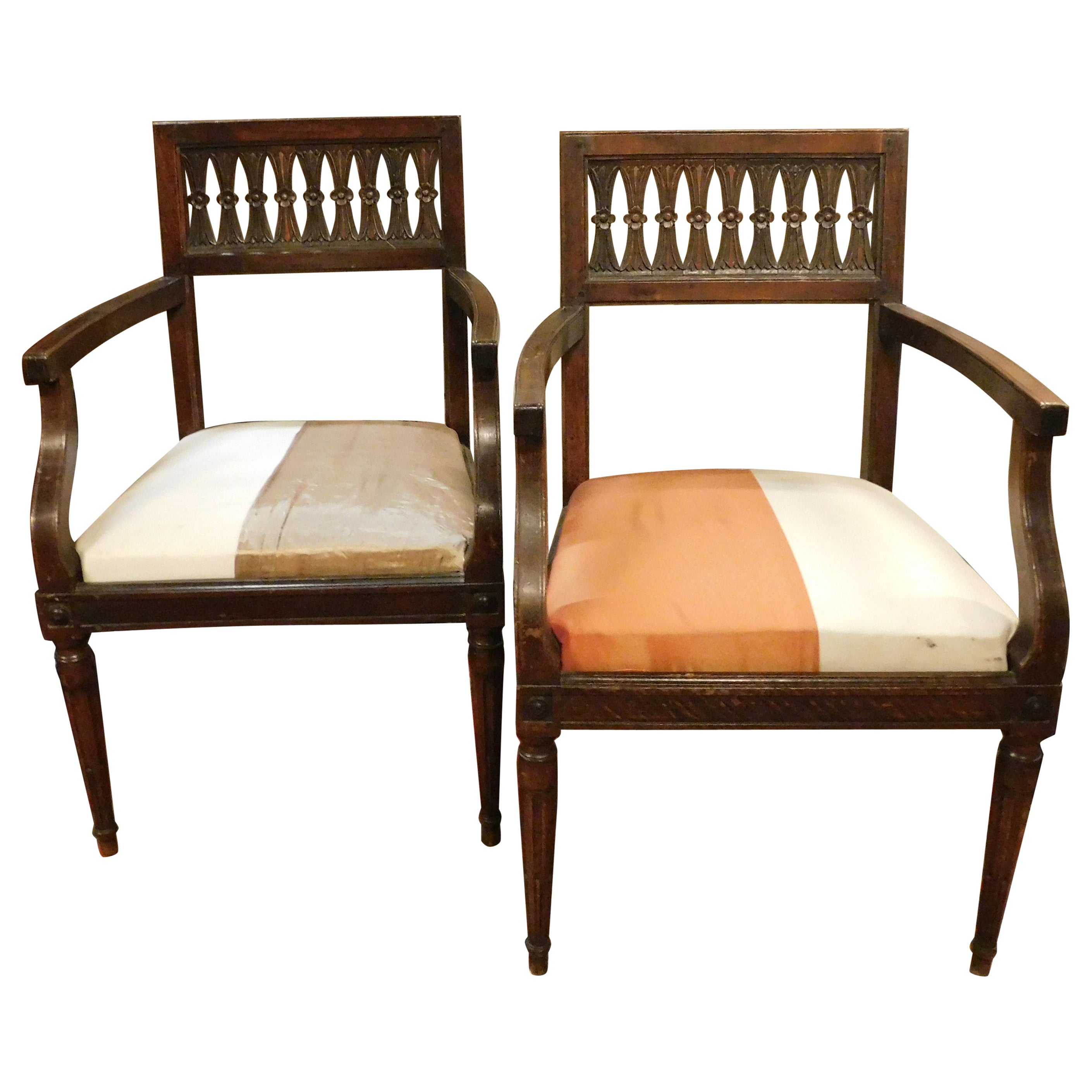Ensemble de 2 fauteuils en Wood Wood, Italie