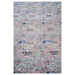 Tappeto antico persiano Lavar Kerman 21' x 29'6'