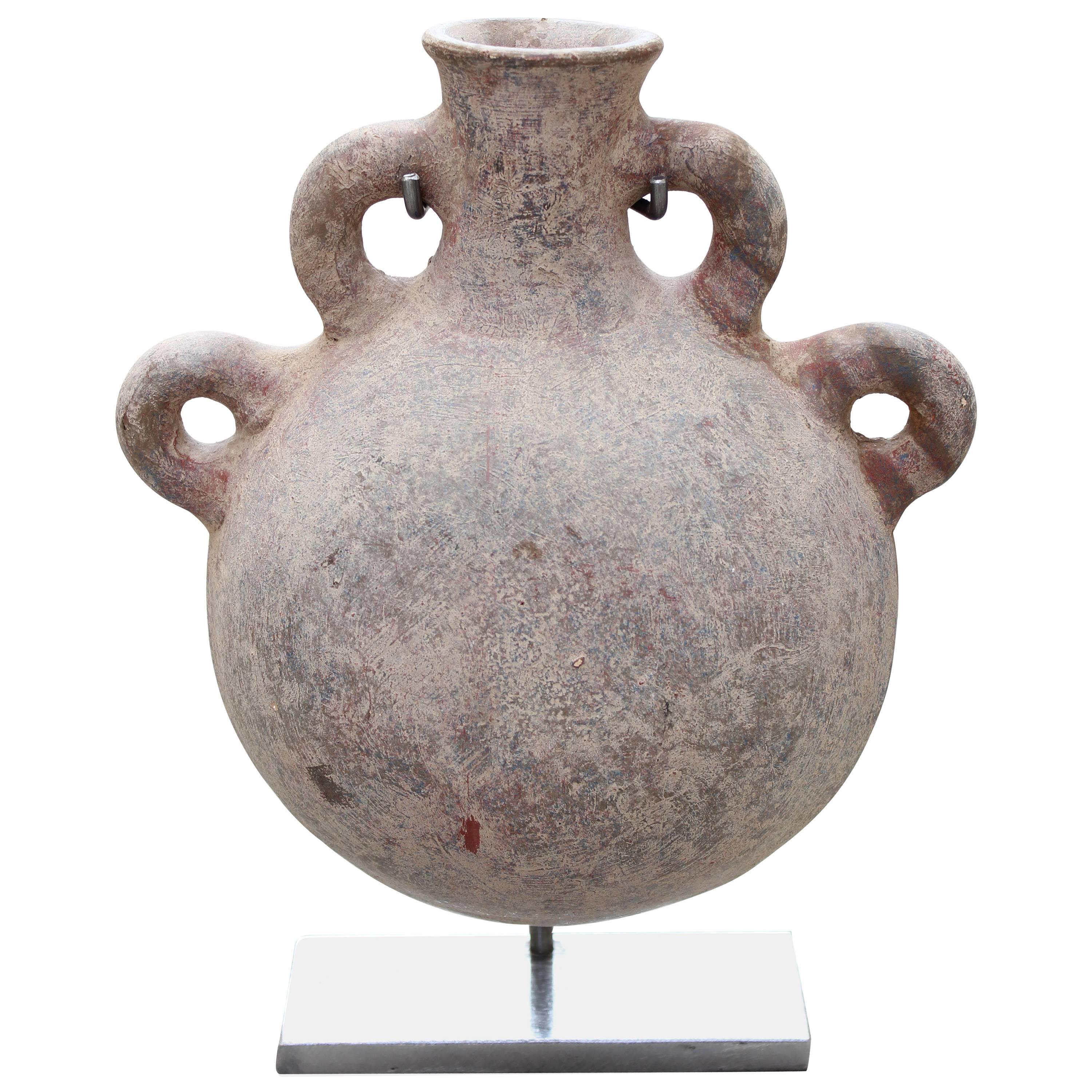 Stoneware Flask in the Style of the Bronze Age