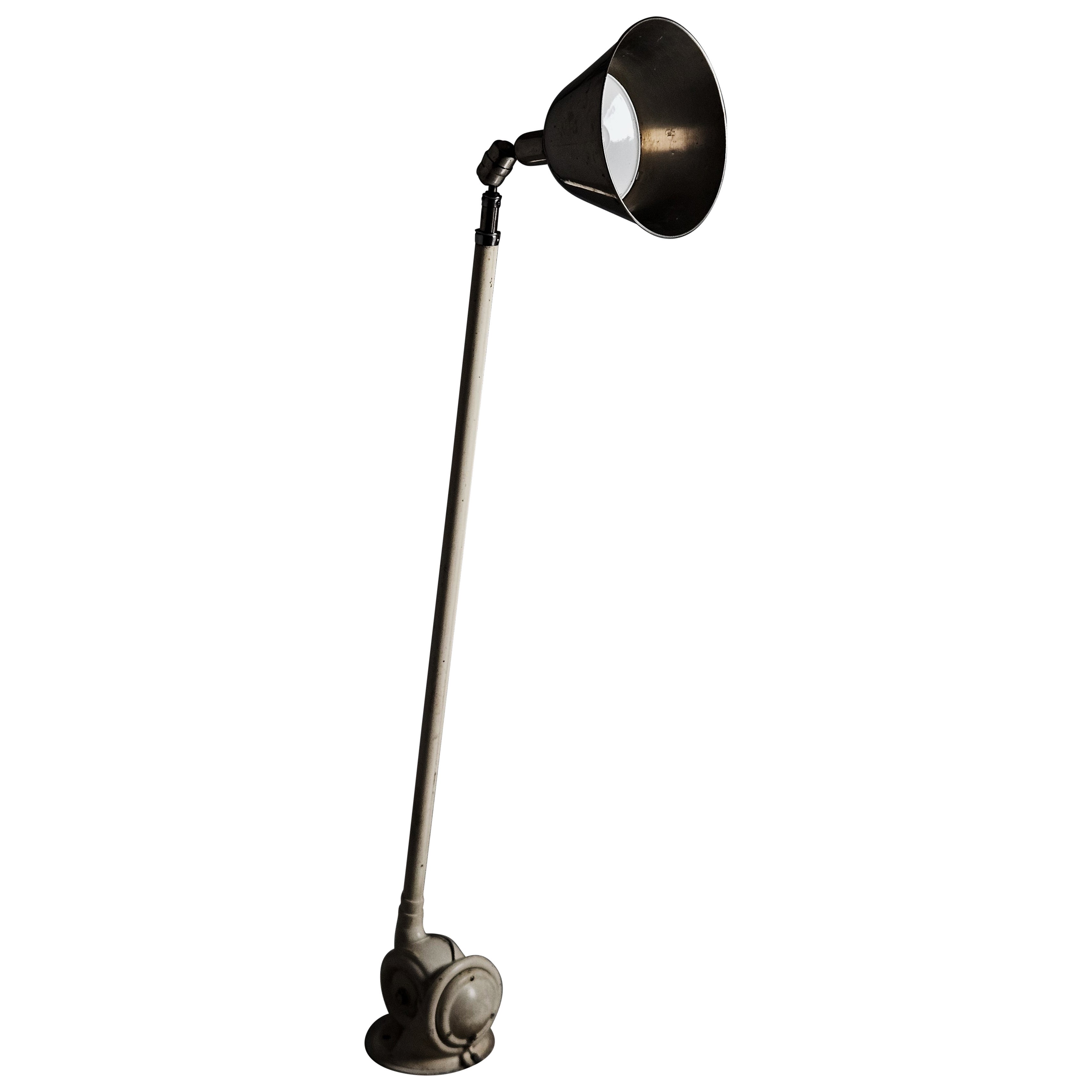 Industrial wall or ceiling light by Johan Johansson for Triplex, Sweden, 1930s