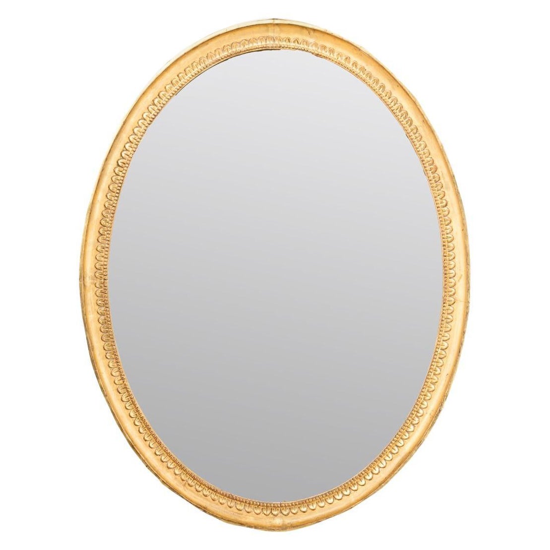 19th Century Regency Oval Mirror