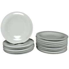15 Rare Mid-Century Modern Russel Wright Yamato Porcelain Dinner Plates