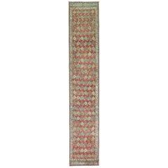 Tapis de couloir turc ancien Melas