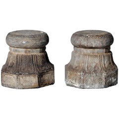 Pair of Chinese Stone Plinths