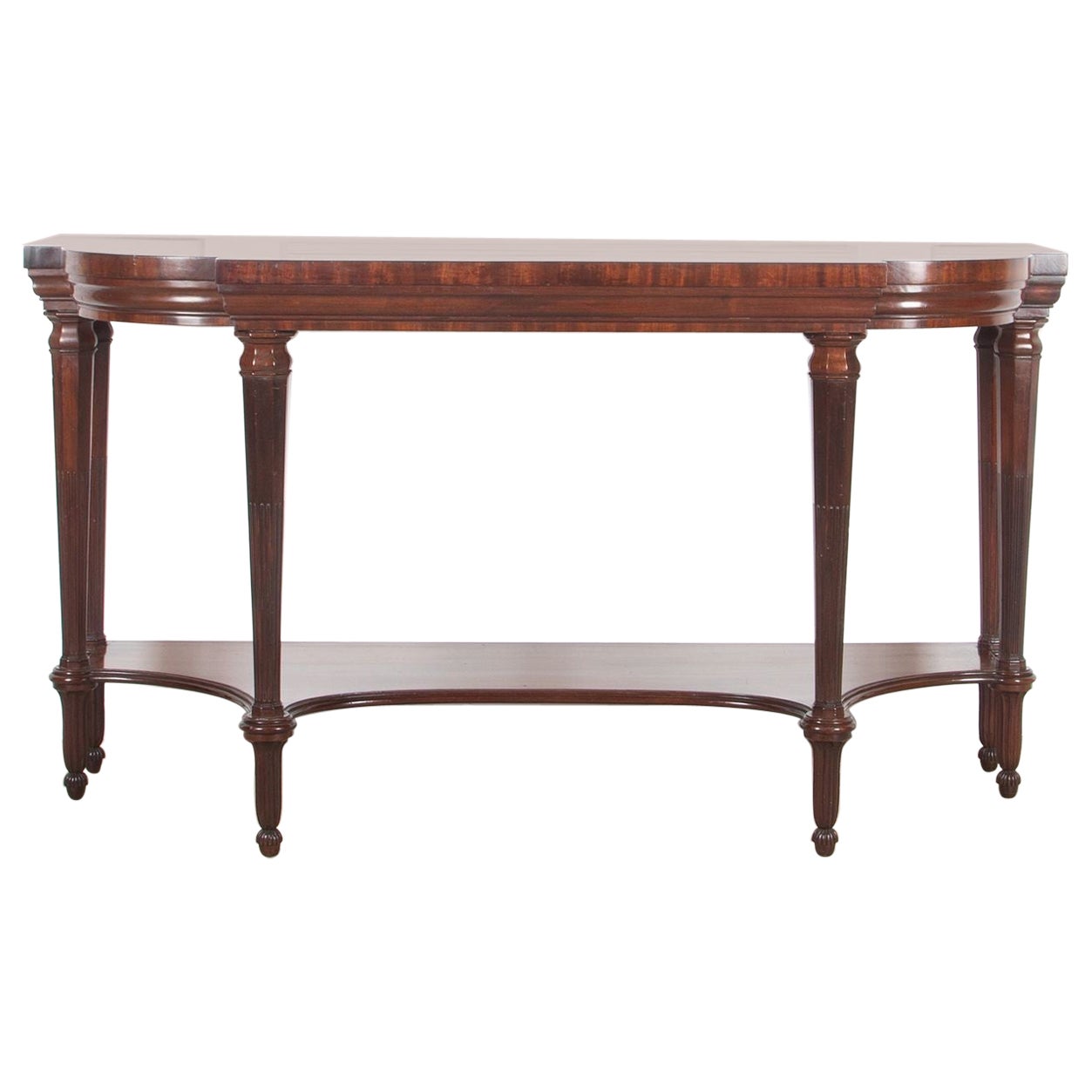 Mesa de servicio de caoba Regency