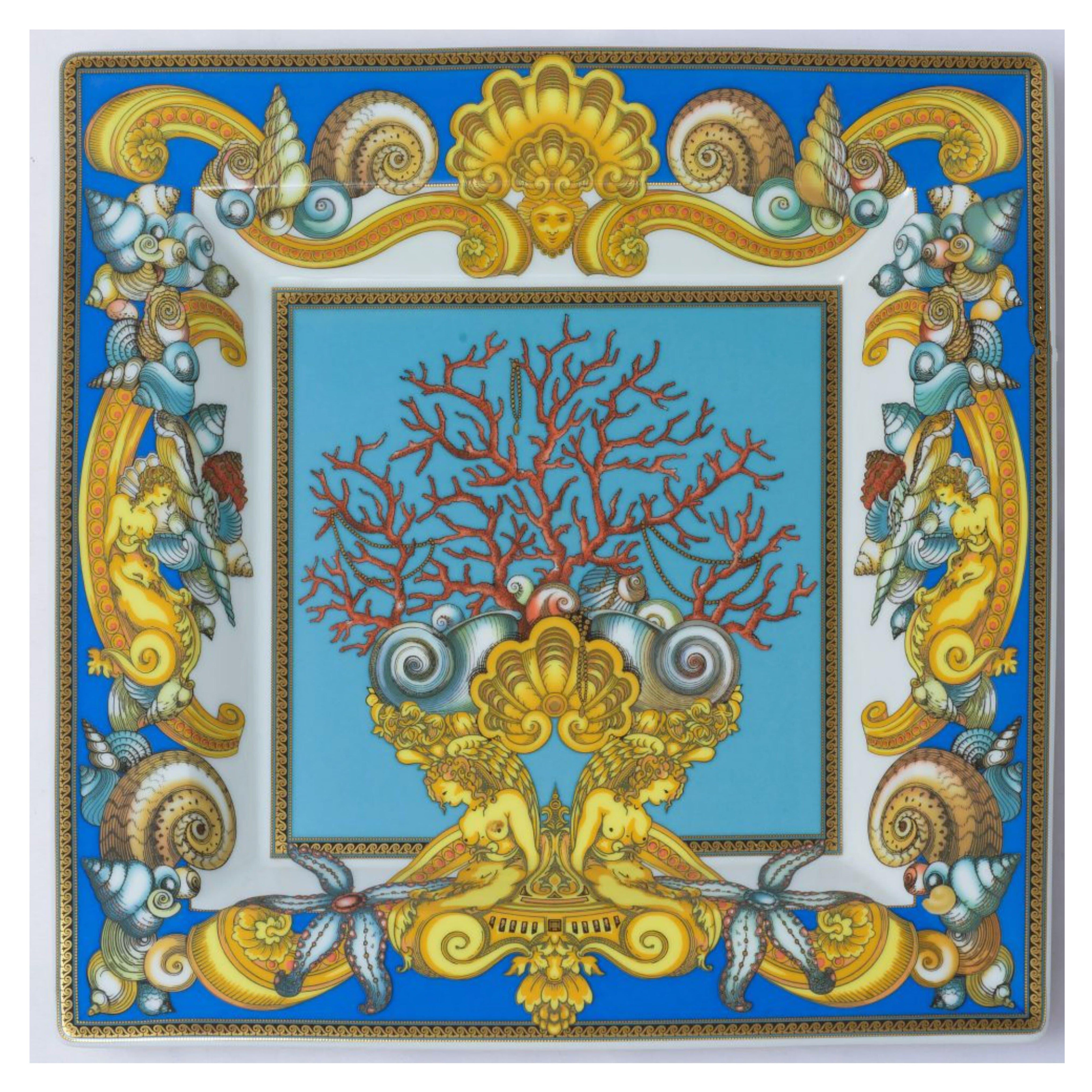 Versace Rosenthal " Les Trésors de la Mer " Vase 30cm x 30cm