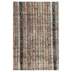 Tapis de course contemporain en Kilim de Rug & Kilim à rayures et à bandes multicolores