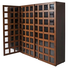 Vitrine LB65 par Marco Zanuso pour Poggi, Italie, années 1970