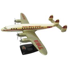 TWA Constellation Painted Metal Executive Desk Model