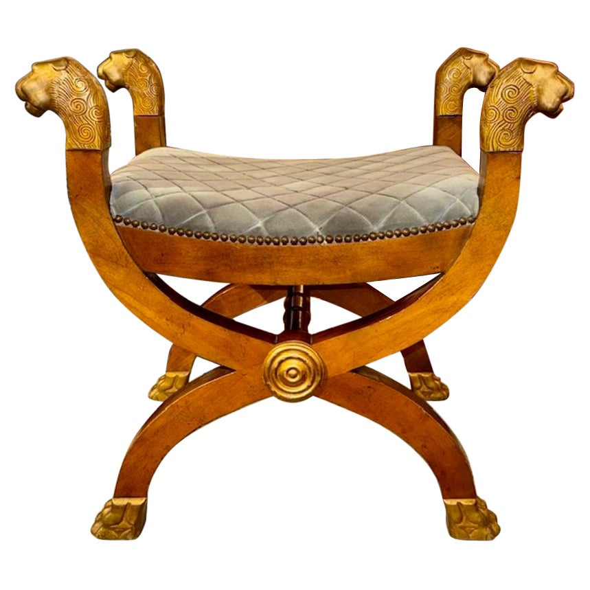 Banc néoclassique vintage Baker