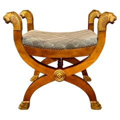 Panchina neoclassica Baker d'epoca
