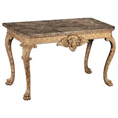 George II Giltwood Marble-Top Side Table 8