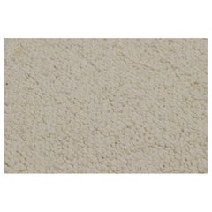 Rug & Kilim’s Contemporary Textural Rug in Tones of Cream and Off-White