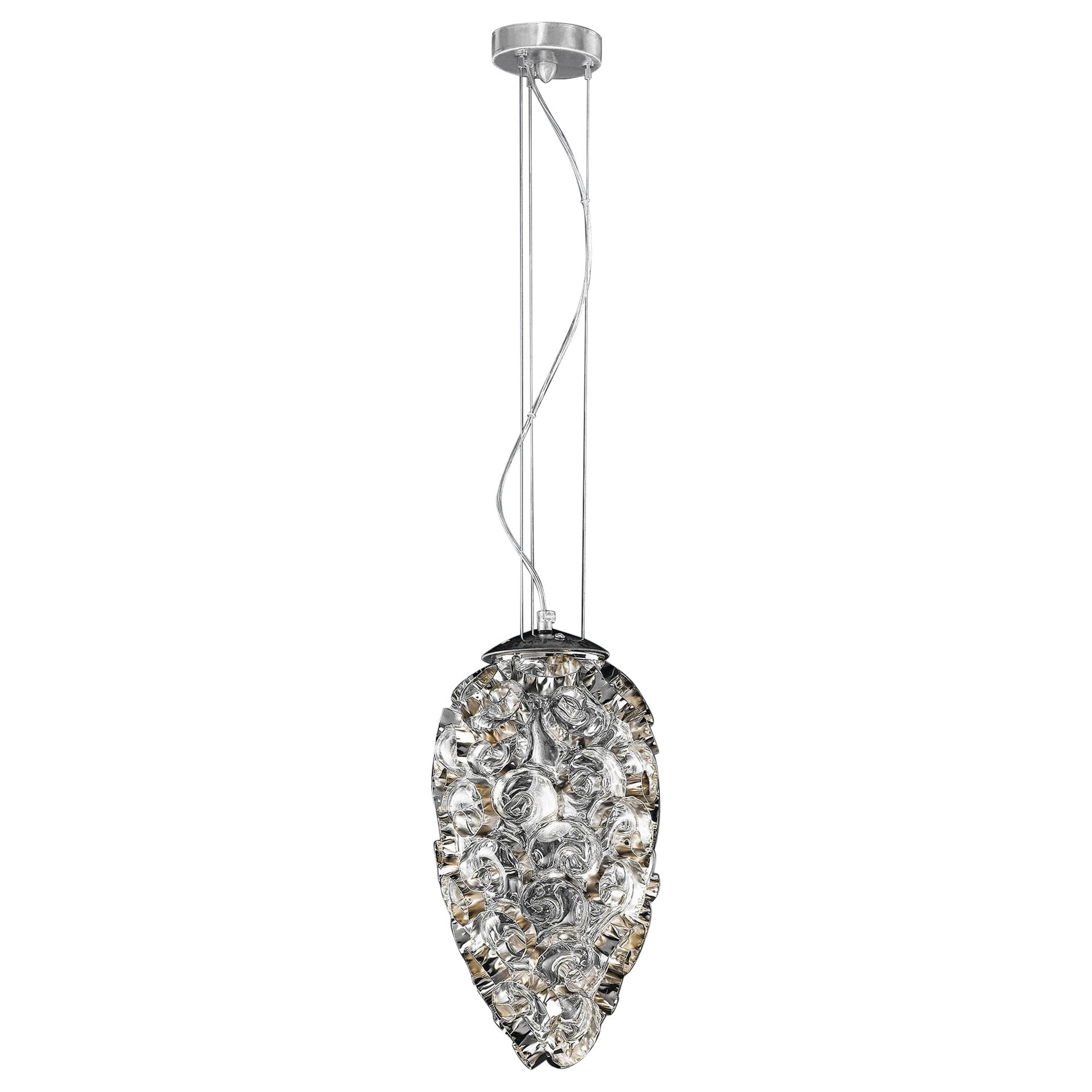 Lampada a sospensione soffiata Fleur di MM Lampadari